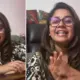Anchor Anushree talking with fans on instagram live