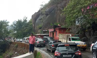 rain news charamadi ghat traffic jam