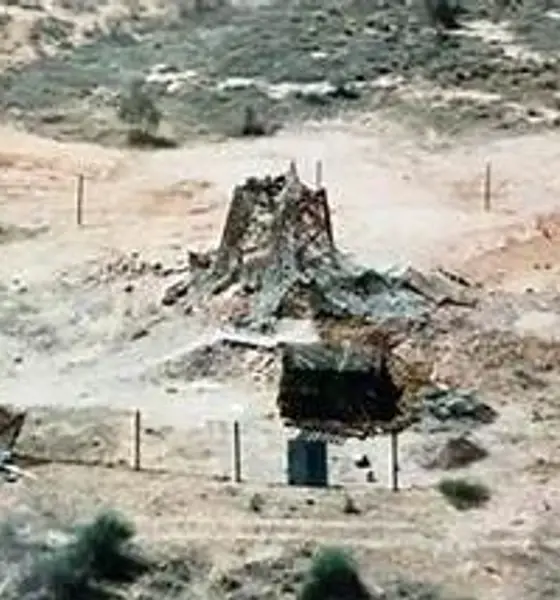 Nuclear test at Pokhran