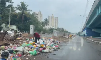 viral video garbage bengaluru roads