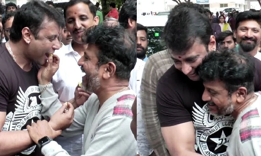 Actor Darshan incident shivarajkumar against by prashant sambaragi