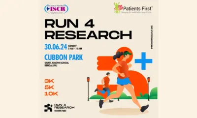 Run4Research programme on June 30 in Bengaluru