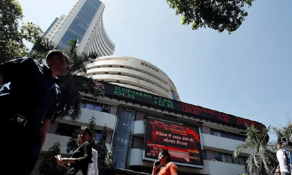 sensex crashed