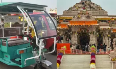 Ayodhya's e-rickshaw