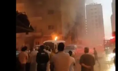 Kuwait fire