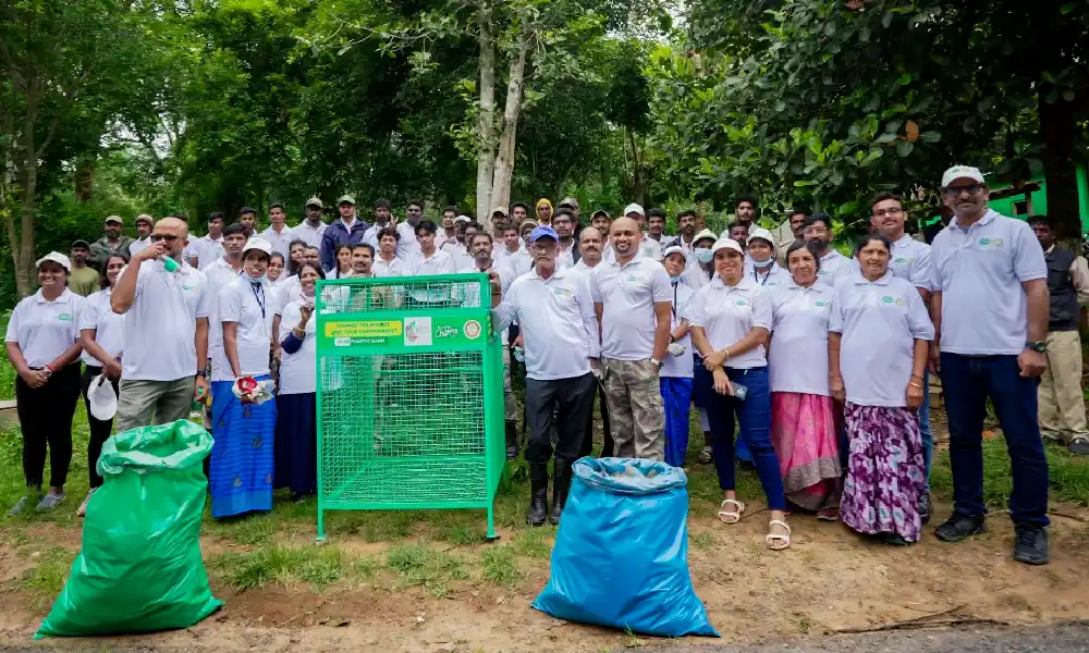 forest cleaning campaign in Maldare of Kodagu district