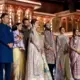 The Ambani family gave a wedding special reception to the staff and housekeepers