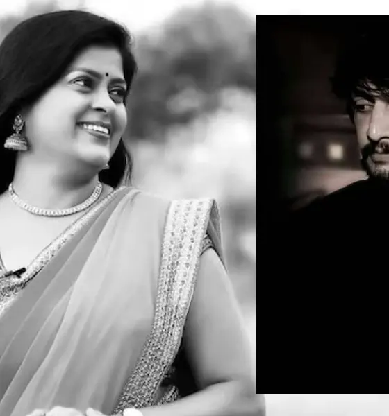 Anchor Aparna Kannada voice of yours is forever between kichcha sudeep emotional