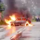 Car Catches fire