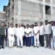 Minister Ramalingareddy visited Devaraja Arasu Truck Terminal in Hosapete