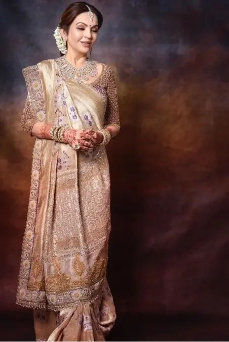 Nita Ambani Saree Fashion