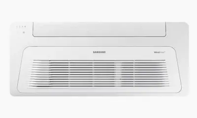 Samsung has launched a new range of ACs in chilled water based cassette units