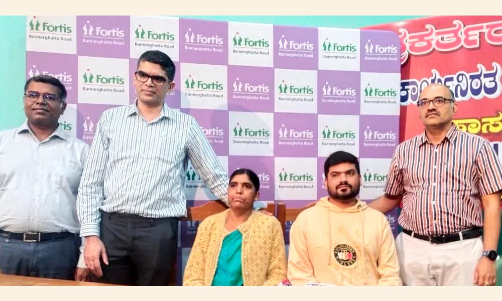 Successful liver transplant surgery at Fortis Hospital