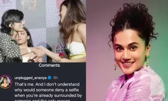 Taapsee Pannu Denying Selfie, Netizens Defend Actress