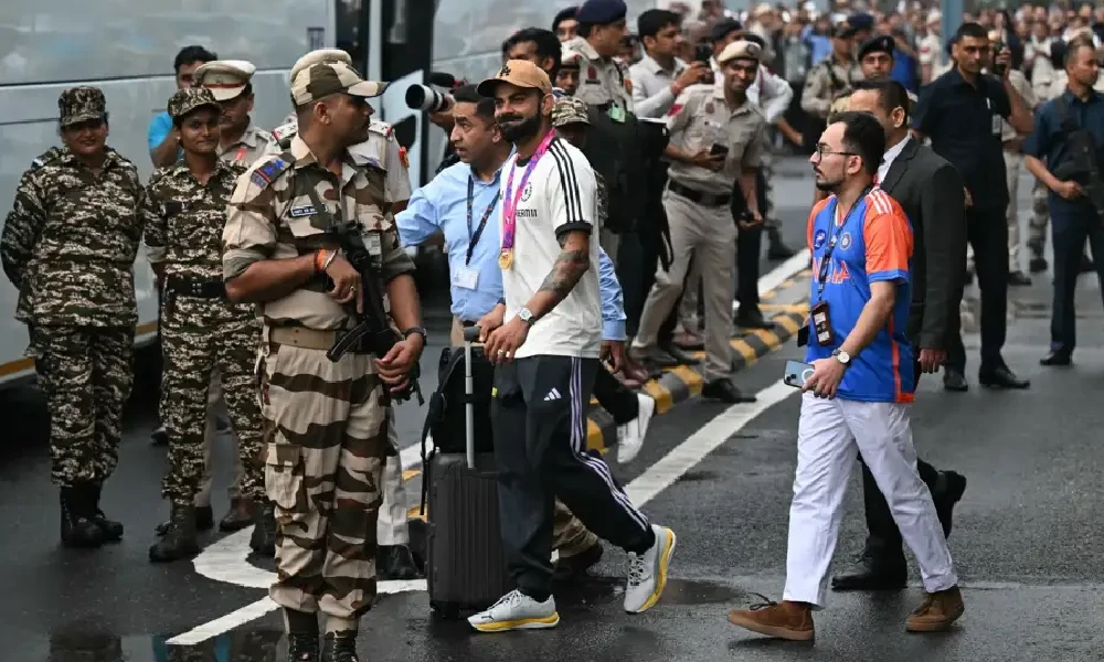 Team India Arrival