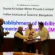Toyota Kirloskar Motor has joined hands with the IISC to support the establishment of a Mobility Engineering Laboratory