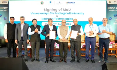 Signing of MoU between NSDC and VTU for future skill development programmes