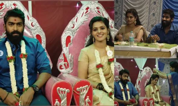 Vinay Rajkumar wedding pictures swathishta krishnan have gone viral