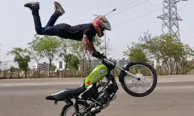 Dangerous Bike Stunt