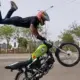 Dangerous Bike Stunt