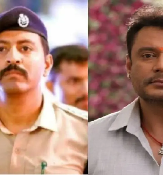 Actor Darshan Fans troll ACP Chandan kumar