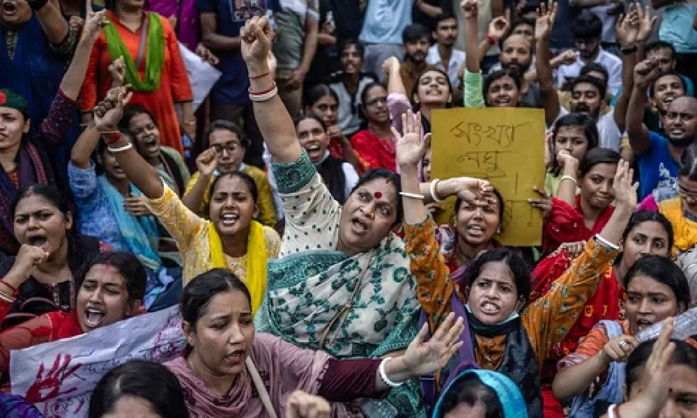 Bangladesh Unrest hindus protest