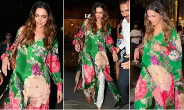 Deepika Padukone looks stunning as she steps out for dinner