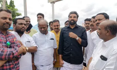 Former minister B Sriramulu alleged that the Congress government is not interested in the construction of the Kampli bridge