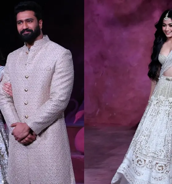 India Couture Week 2024 Vicky Kaushal Rashmika Mandanna turn showstoppers