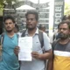 KAS exam question paper leak Students protest