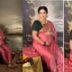 Harshika Poonachas photoshoot with Ravi Varmas painting theme