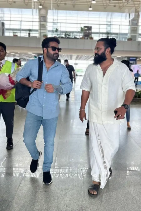 Rishab Shetty And NTR photo