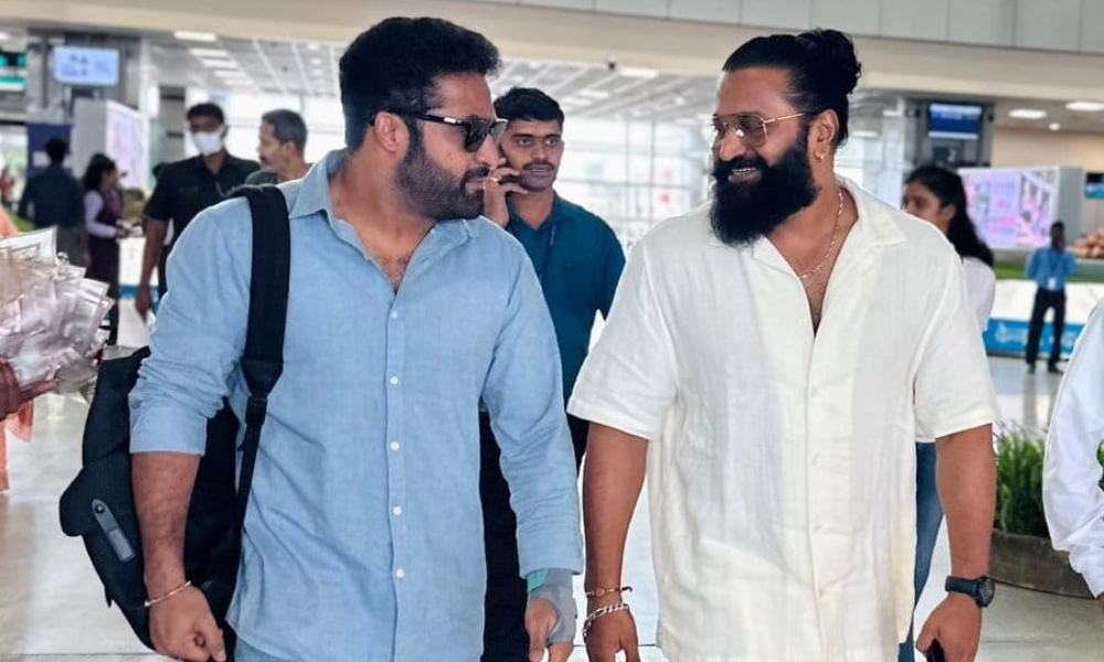 Rishab Shetty And NTR