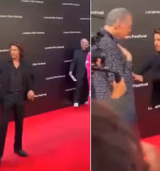 Shah Rukh Khan pushes old man at Locarno film festival red carpet