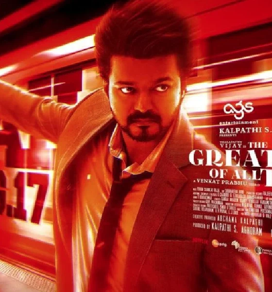 Thalapathy Vijay Looks Intense In New GOAT Poster Trailer To Release