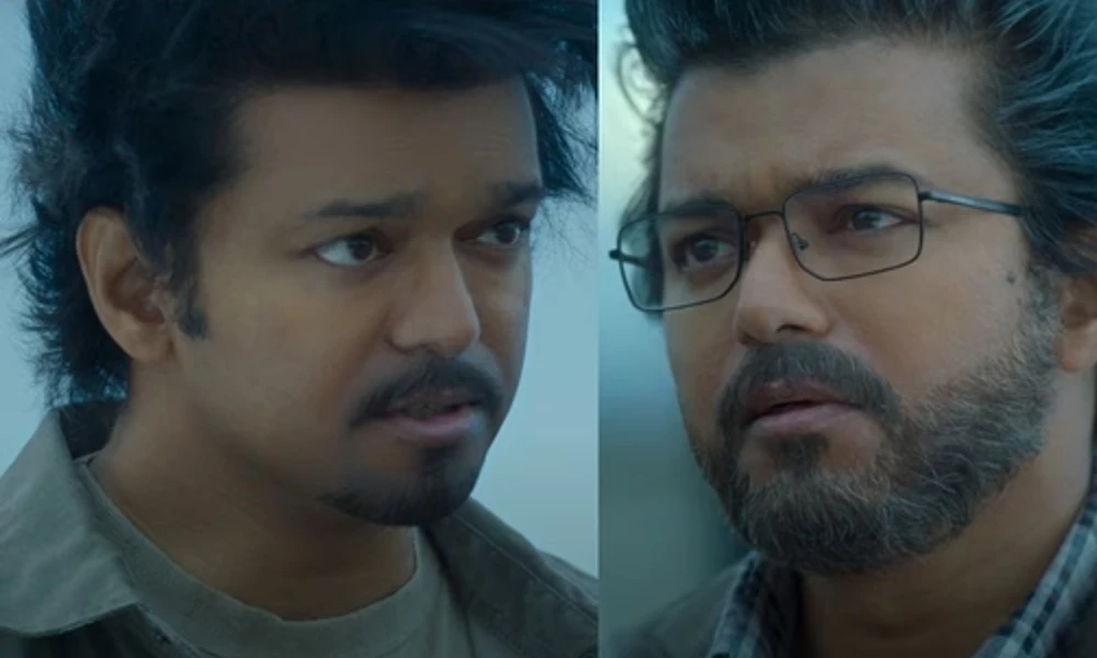 Thalapathy Vijay plays both father and son in this time travel saga.