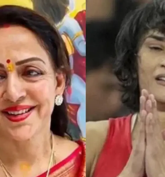 Vinesh Phogat Hema Malini's Comment Loses 100 gm