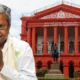 cm siddaramaiah high court