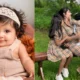 Kavya Gowda show faces of baby siya