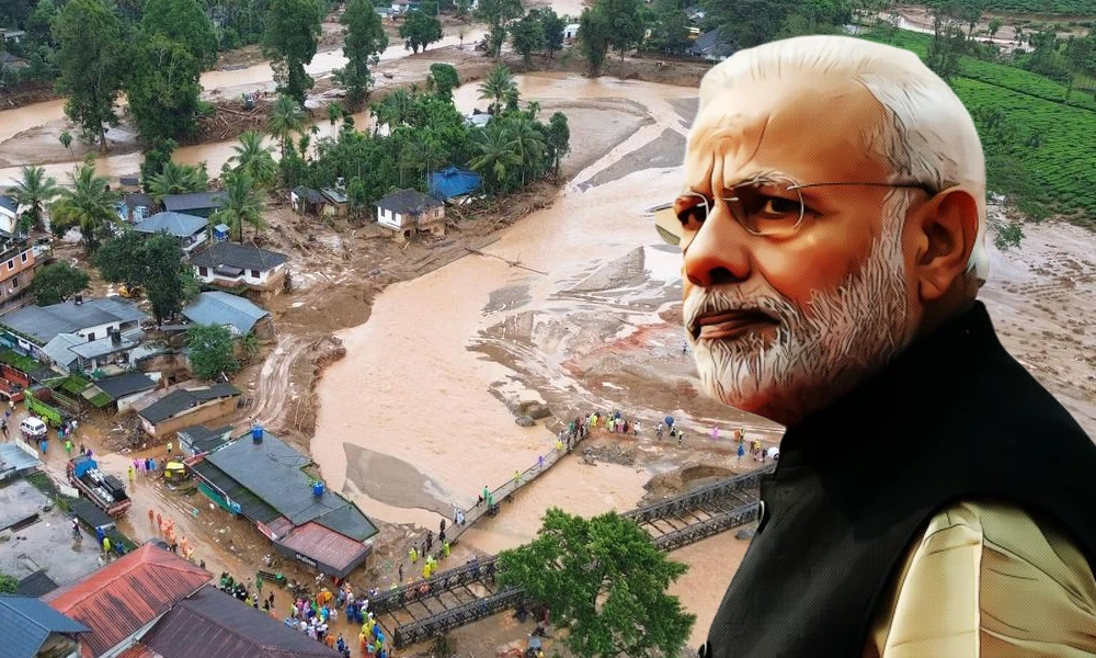 pm narendra modi wayanad landslide