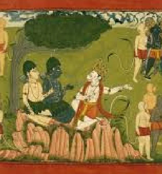 dhavala dharini column Hanuman's setubandha to meet Sugriva in ramayana by narayana yaji