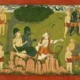 dhavala dharini column Hanuman's setubandha to meet Sugriva in ramayana by narayana yaji