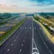 high-speed road corridor