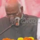 Mallikarjun Kharge falls ill on stage while delivering his speech