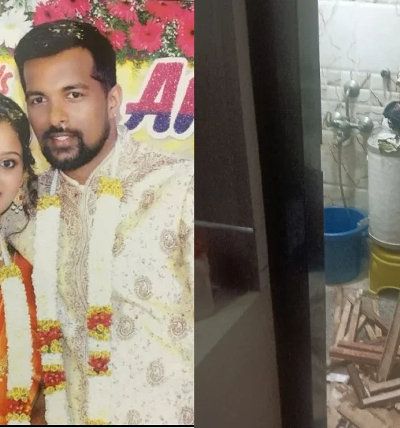 her husband was having an illicit relationship Suicide by setting herself on fire