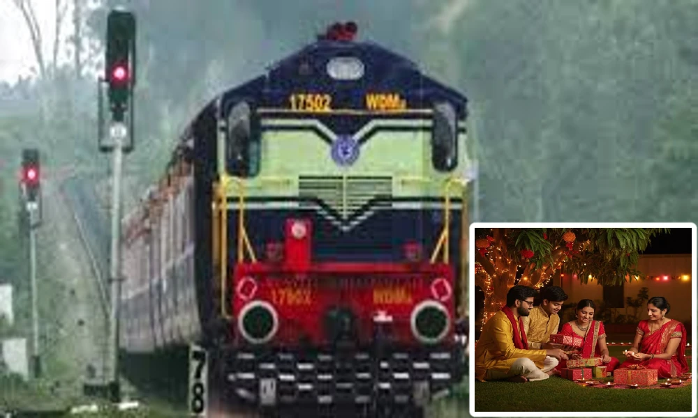 Service of special trains extended till month-end to compensate for heavy traffic during festive season