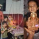 Installation of Ganesha idol at home Muslim man preaches message of unity