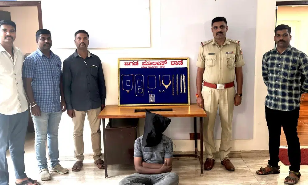 theft case
Jigani police arrest thief