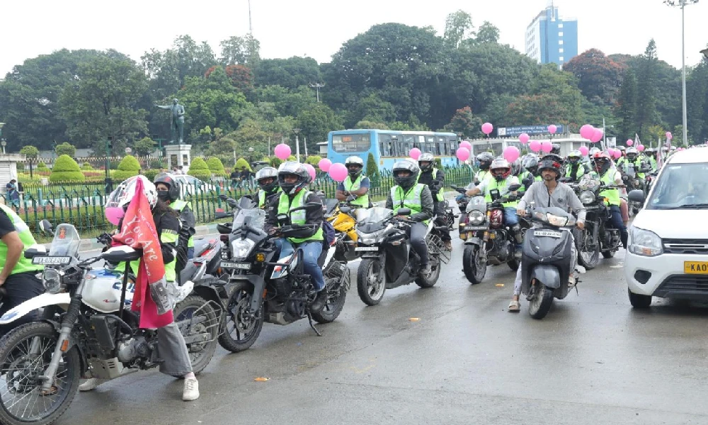 Breast Cancer Awareness Month celebrated through bikethon