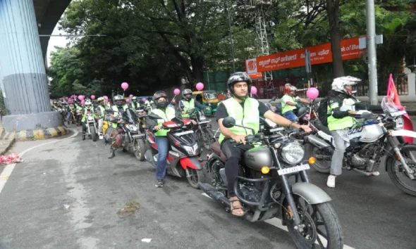 Breast Cancer Awareness Month celebrated through bikethon